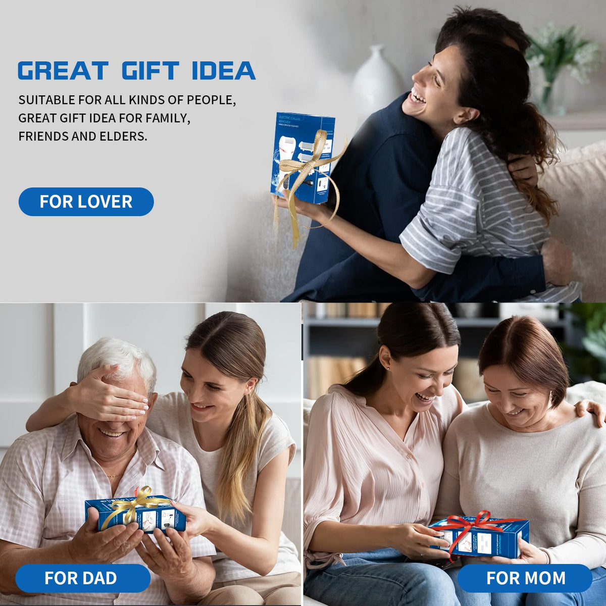 Geopu gift-packaging option makes a thoughtful foot care gift