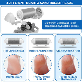 Geopu IPX4 waterproof foot scrubber for use after shower or bath.