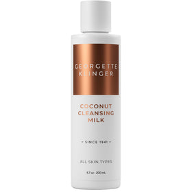 Georgette Klinger Coconut Cleansing Milk bottle with a soothing coconut aroma for gentle cleansing