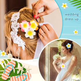 Geosar 100-pack plumeria clips offer versatile styling options.