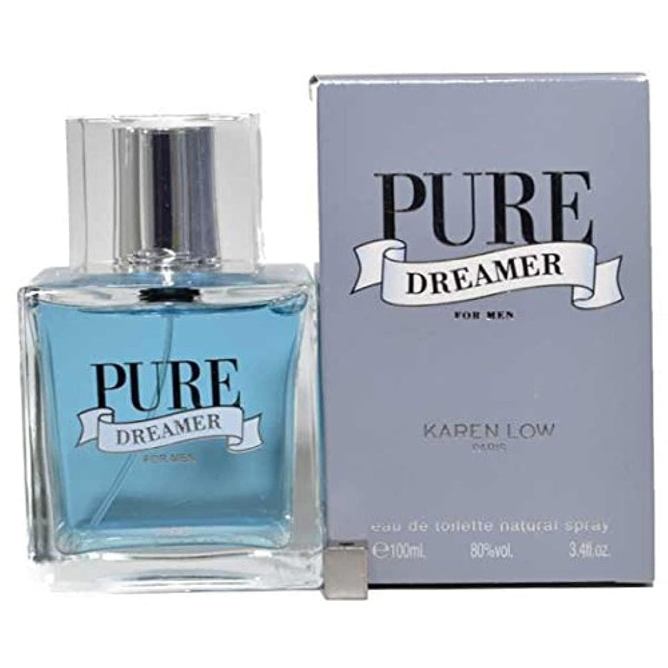 Geparlys Pure Dreamer bottle front view, long-lasting men's fragrance option for daily wear
