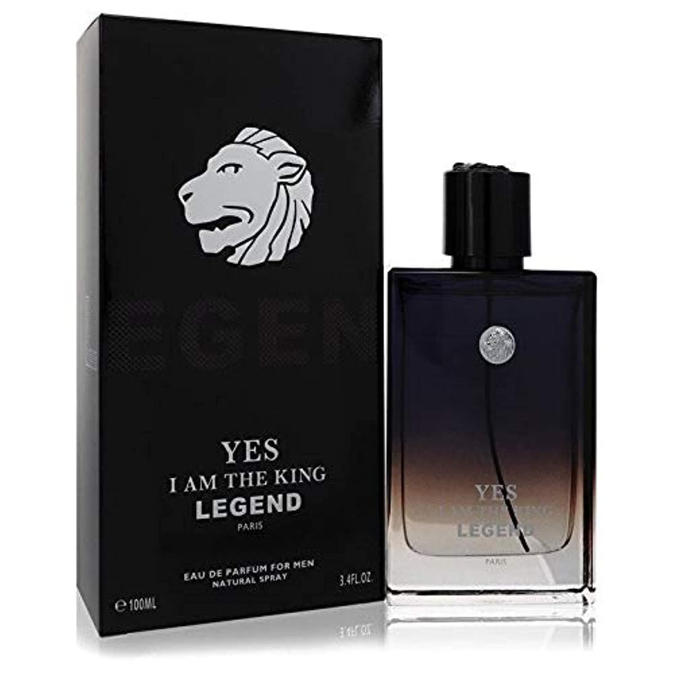 Geparlys Yes I Am The King Legend bottle front view for confident daytime wear