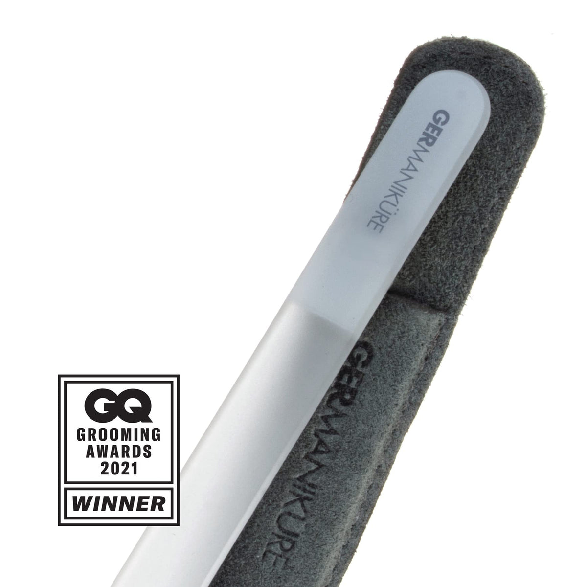 GERmanikure chemically etched nail file surface for gentle shaping