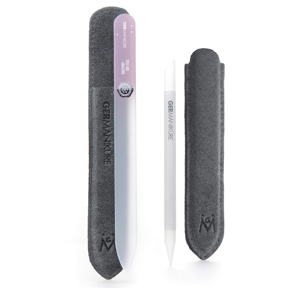 GERmanikure crystal cuticle stick for precise dead-skin removal.