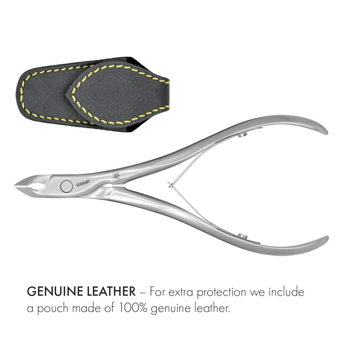 GERMANIKURE eco-conscious production line image signals responsible craftsmanship.