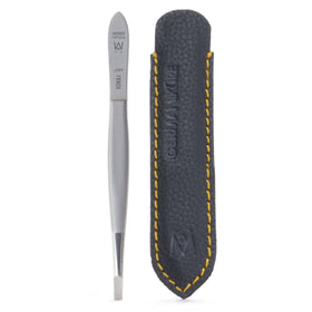 GERMANIKURE straight tweezers with precision tips for quick, accurate grooming.