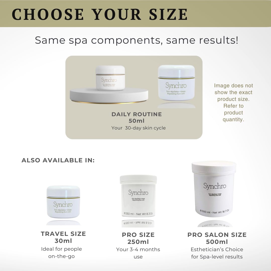 Daily use scene with Gernetic Synchro Cream in a skincare routine