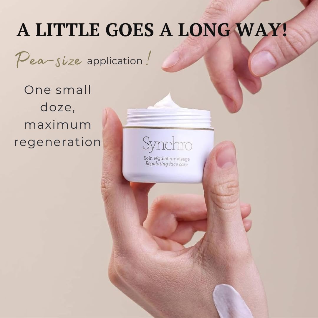 Pack shot of Gernetic Synchro Cream highlighting premium packaging