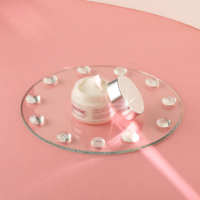 Applying Gerovital H3 Evolution at night for skin nourishment