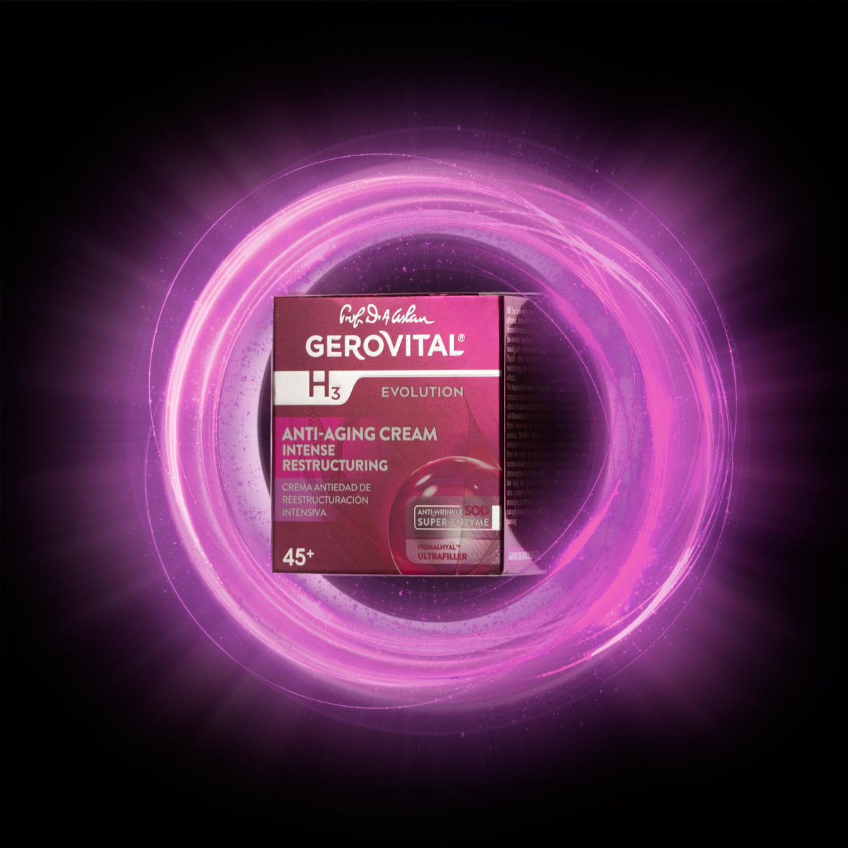 Subtle radiant glow on skin after using Gerovital H3 Evolution
