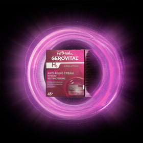 Subtle radiant glow on skin after using Gerovital H3 Evolution