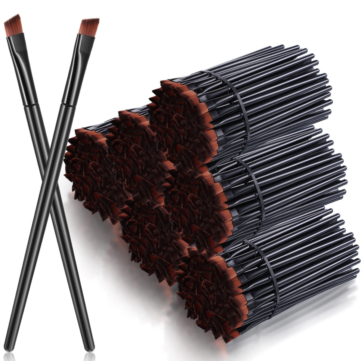 Gerrii disposable eyebrow brush pack 300pcs for convenient on-the-go grooming.