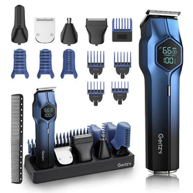 GERTZY 5-in-1 grooming kit front view showing compact design for daily trimming