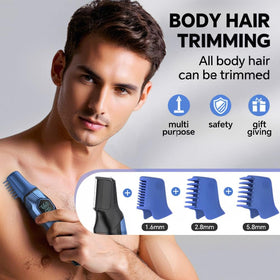 GERTZY body groomer head delivering comfortable, even body trimming