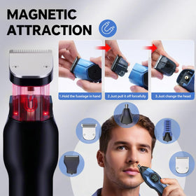 GERTZY magnetic replacement heads enabling quick head swaps