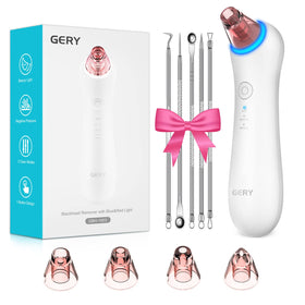 GERY blackhead remover vacuum unit shown from the front for deep pore cleansing.