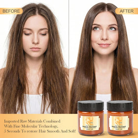 GES Hair Conditioner applied to wet hair for intensive moisture