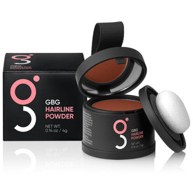 Get Back Gorgeous Hairline Powder compact-application demonstrates quick, durable root coverage on the go.