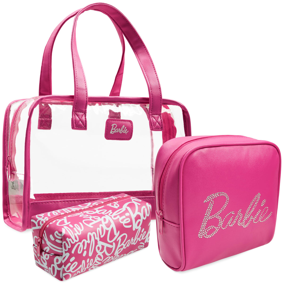 Get Trend Barbie large wash bag shows roomy travel organizer for toiletries