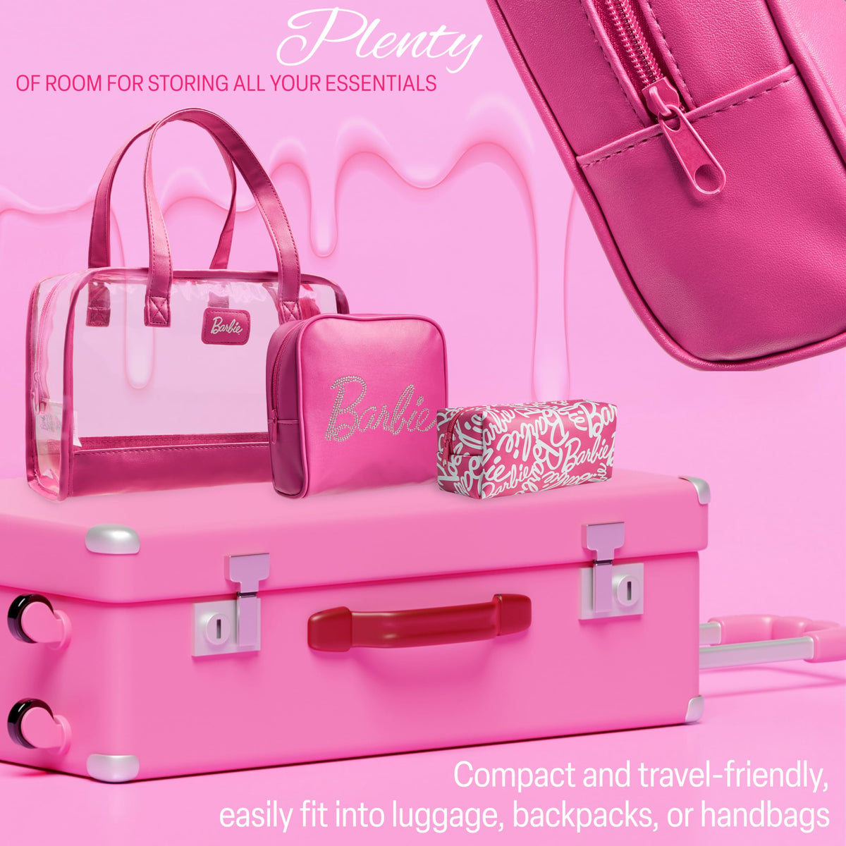 Get Trend Barbie official merchandise adds style to travel and daily routines
