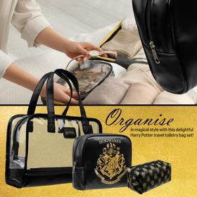 Get Trend Harry Potter cosmetic pouches offer lightweight storage with sturdy zippers