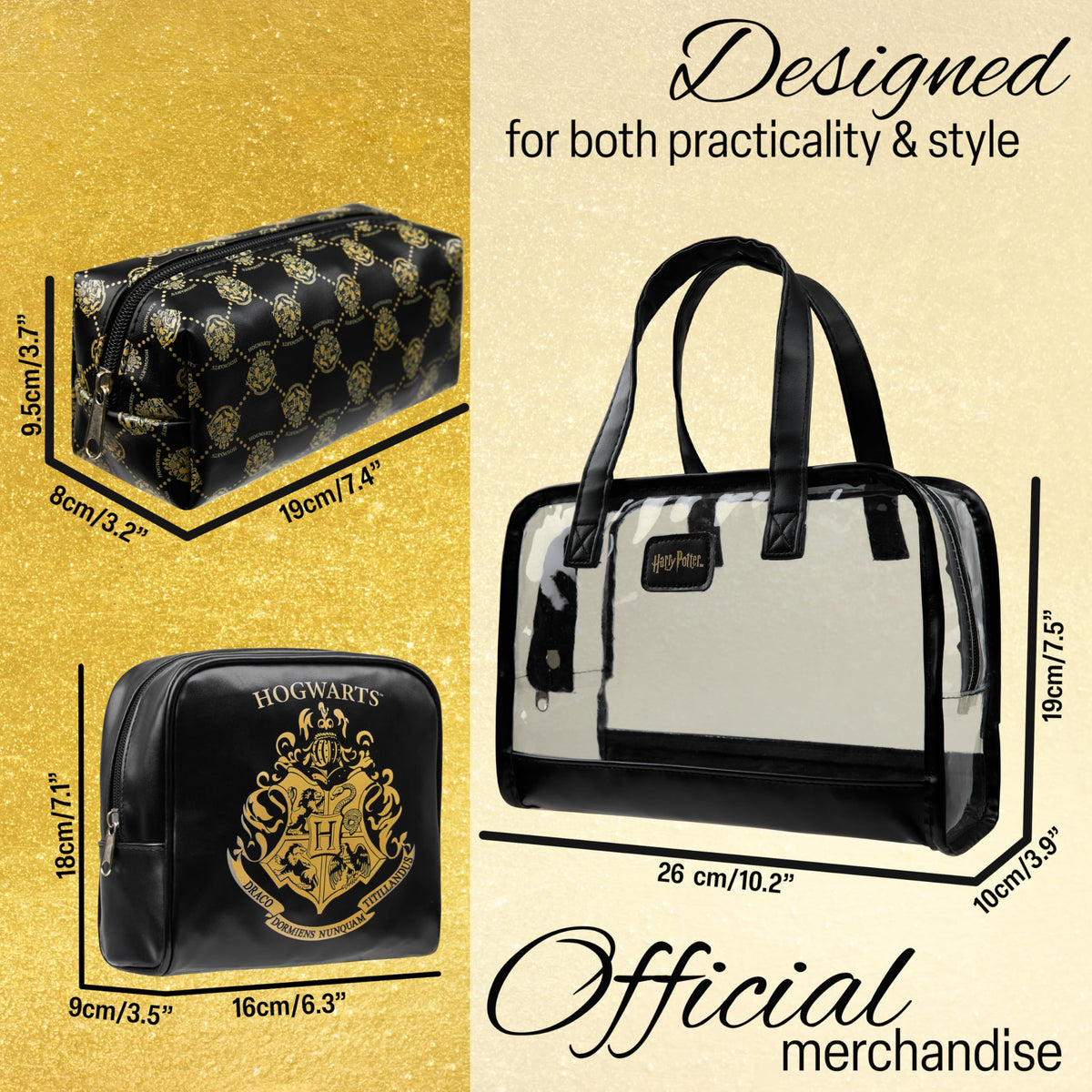 Get Trend Harry Potter design vibrant adds magical flair to travel gear