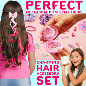 Get Trend Hello Kitty hair ties close-up for quick, secure styling
