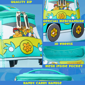 Get Trend Scooby Doo toiletry bag side pocket for small items.