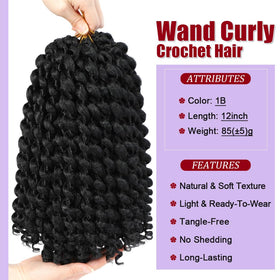 GetMaige natural black Jamaican Bounce on model demonstrates versatile styling