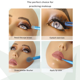 getpuchra beginner makeup practice face ideal for learning makeup application