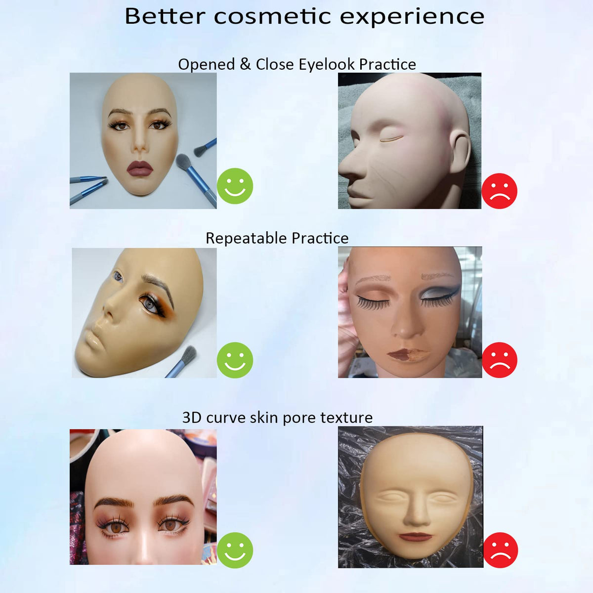 getpuchra lifelike silicone skin texture enhances realistic makeup simulation
