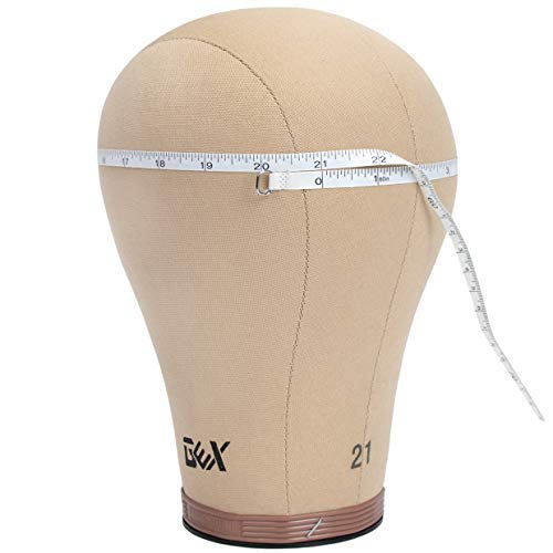 GEX cork canvas head side view showing sturdy surface for styling