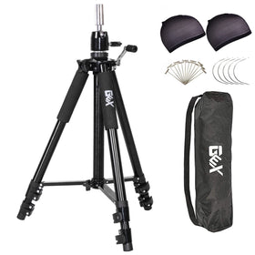 GEXWORLDWIDE GEX63inch heavy-duty stand assembly provides sturdy wig block support.