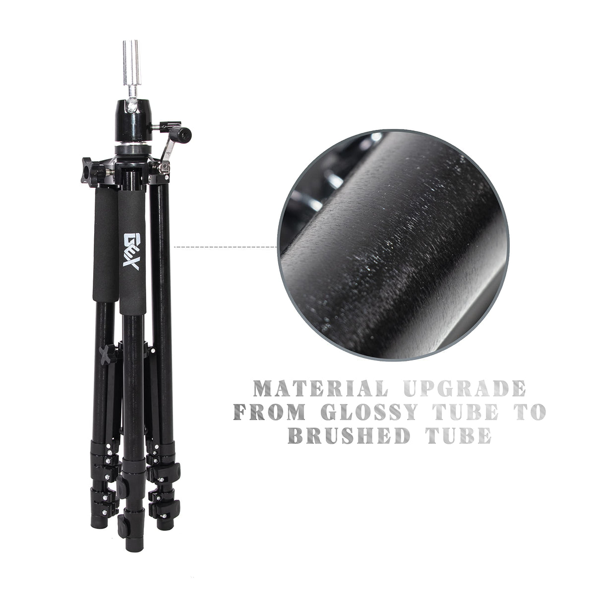 GEXWORLDWIDE GEX63inch stand with rust-resistant finish for long-lasting reliability.
