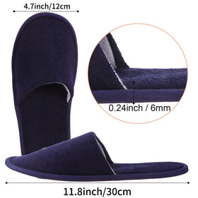 Geyoga individually wrapped slippers pack ideal for travel and hotel guests