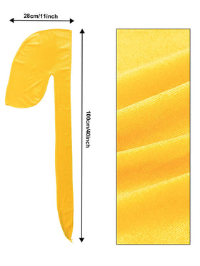 Geyoga durable durag cap resists fading over time.