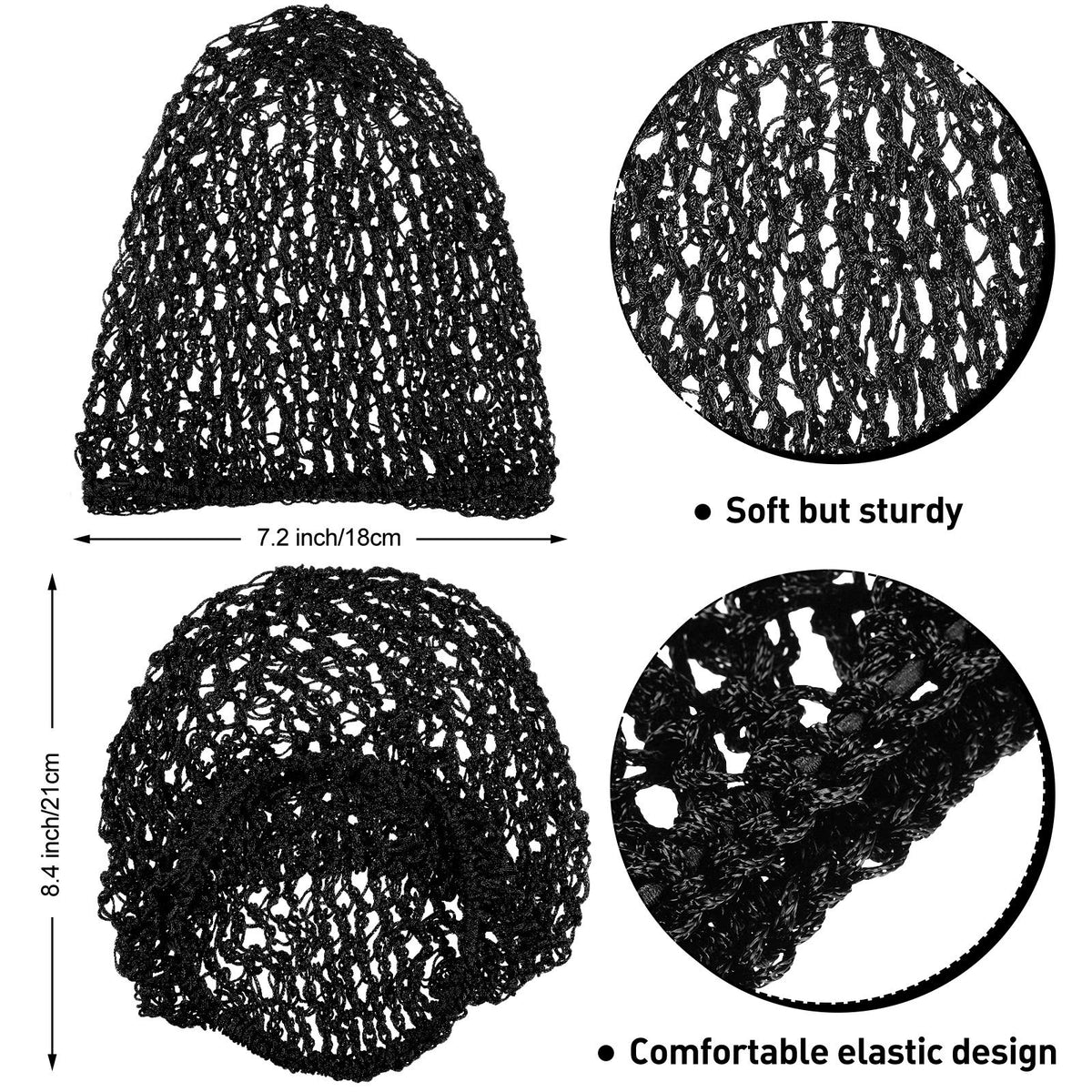 Geyoga purple snood demonstrates versatile hair management for daily use.