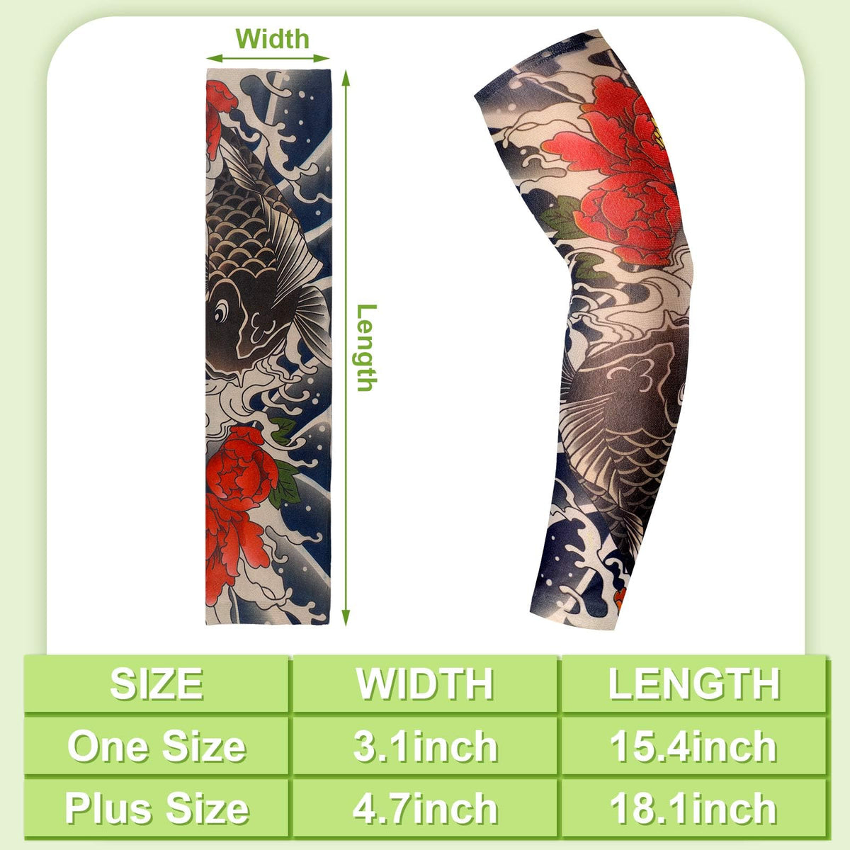 Geyoga ice silk fabric sleeve delivers breathable comfort during workouts.