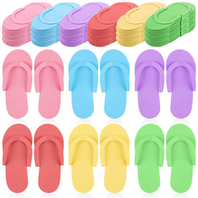 Geyoga disposable pedicure slippers in colorful EVA foam for spa and salon use