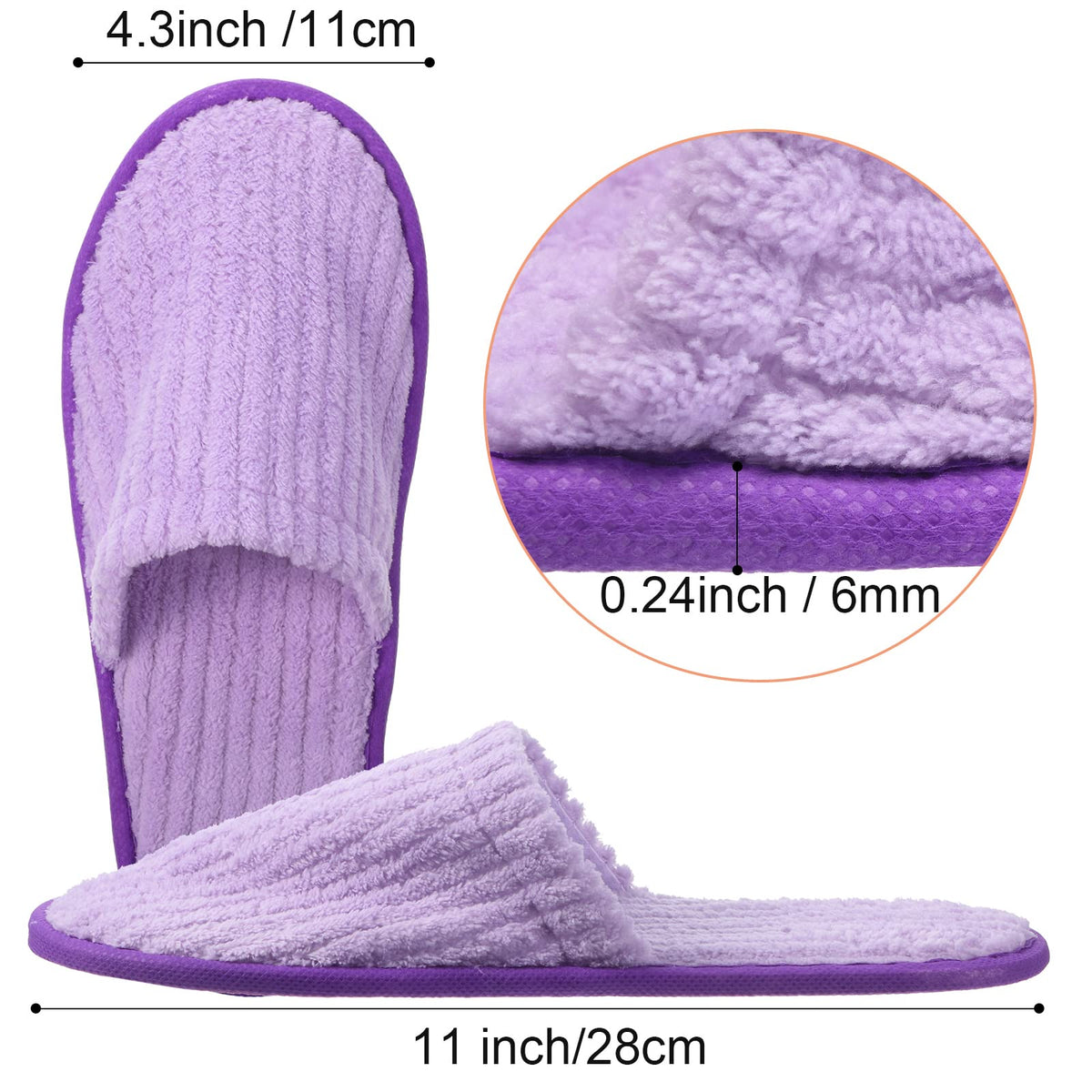 Geyoga EVA sole slippers provide stability and non-slip protection