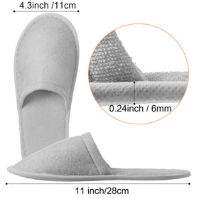 Geyoga slippers are individually wrapped for easy packing and cleanliness.