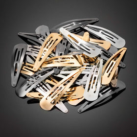 Geyoga 4inch metal snap hair clip nonslip texture offers reliable hold