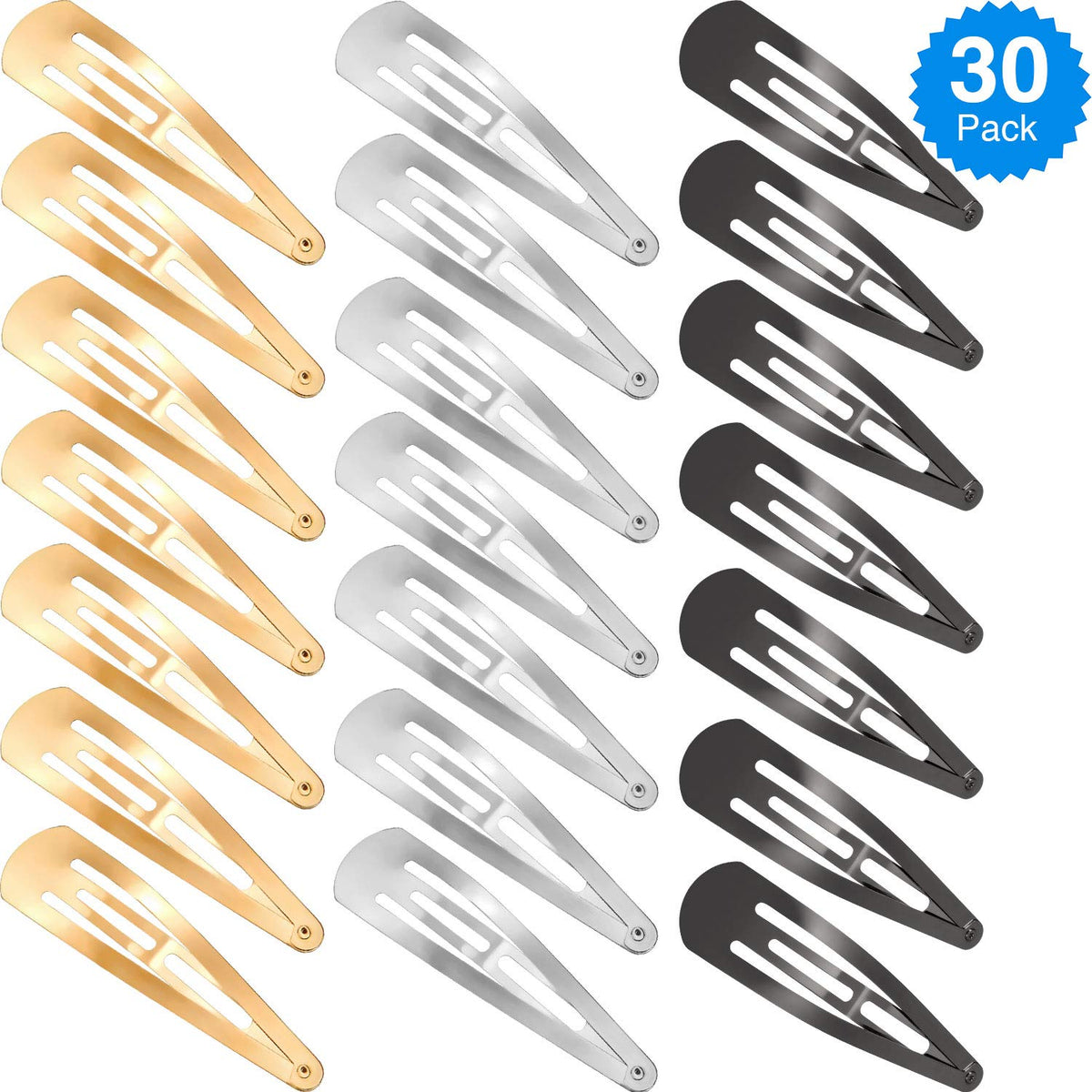 Geyoga 4inch metal snap hair clip party style adds chic touch