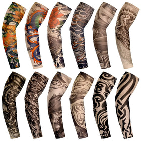 Geyoga tattoo sleeves multicolor pack for versatile daily wear and sun protection.