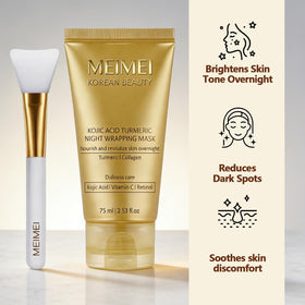GFG Meimei mask application demonstrates easy, gentle use for all skin types.