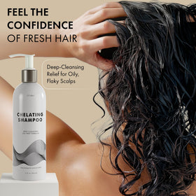 G-Fusion Chelating Shampoo root refresh with lifted, airy finish.