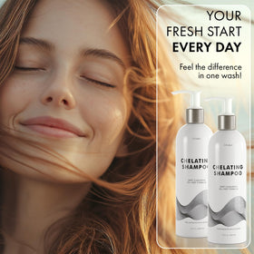 G-Fusion Chelating Shampoo silicone- and parabens-free formula for clean hair.