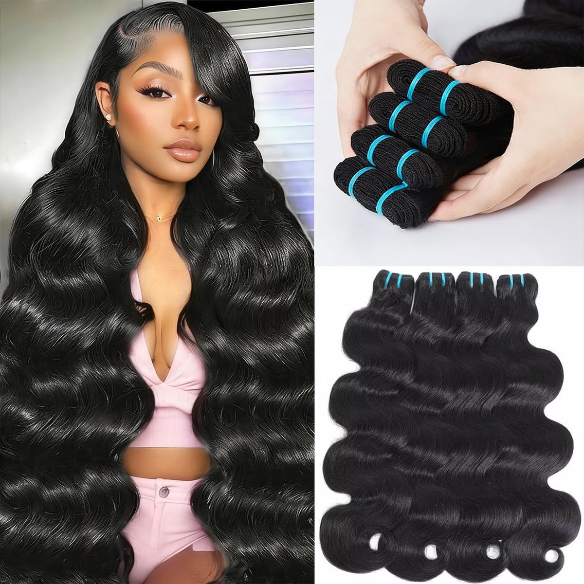 GFZZ 18A raw hair bundles weft for durable, tangle-resistant installs.