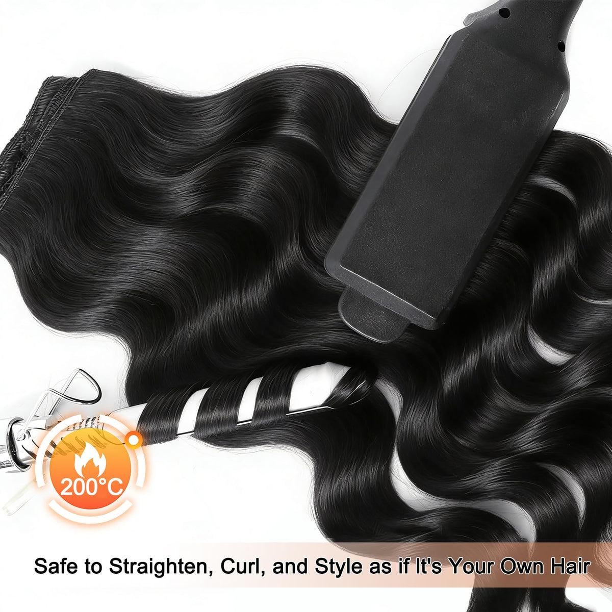 GFZZ Bleach-dye-ready hair designed for customizable color.