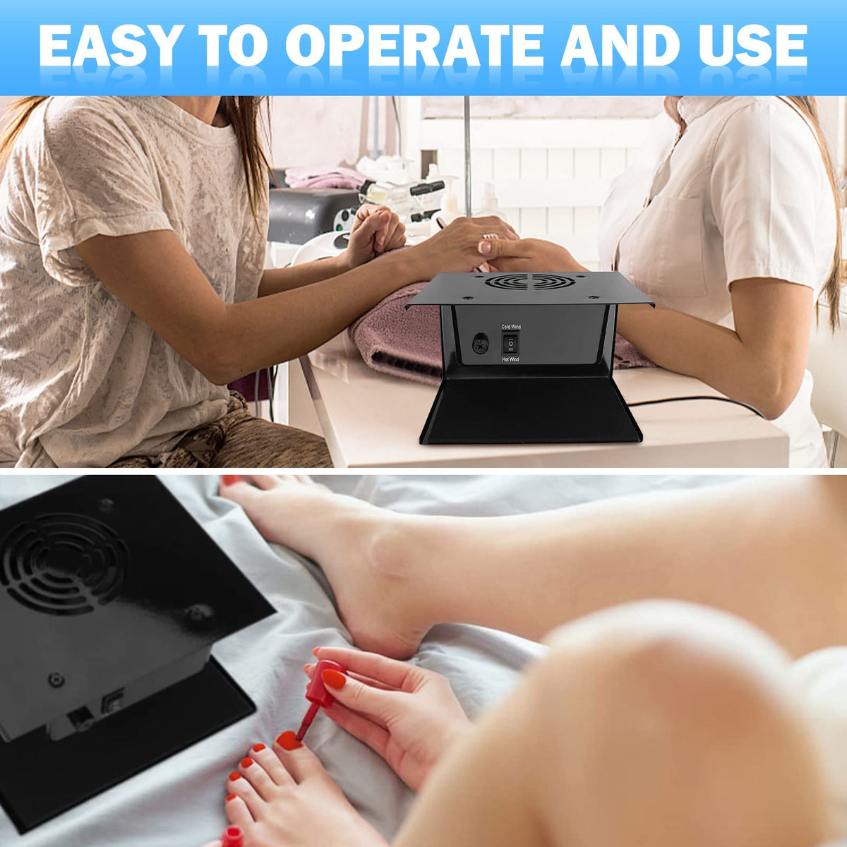 GGAIFbp control panel enables easy hot and cool mode selection